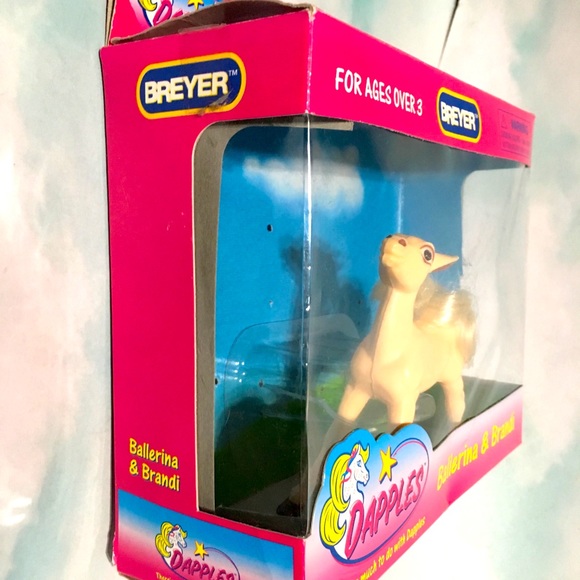DAPPLES BREYER HORSE 90s Ballerina & Brandi Box - Picture 9 of 11